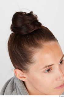 Groom references Vanessa Angel  002 ballet bun brown long…